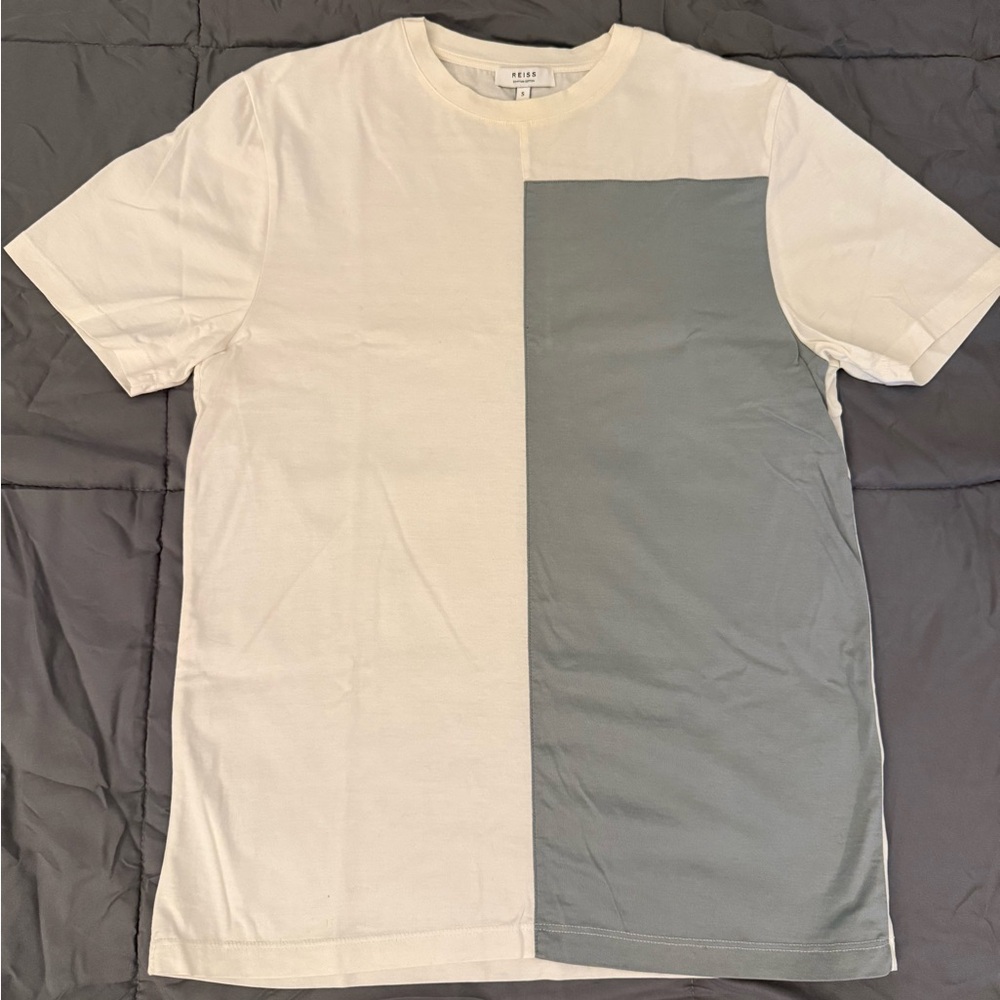 Reiss color block shirt